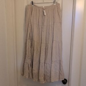 NWT Aerie Lined Tiered Skirt